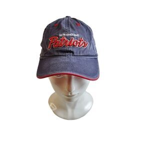 New England Patriots Denim Style Ball Cap Adjustable